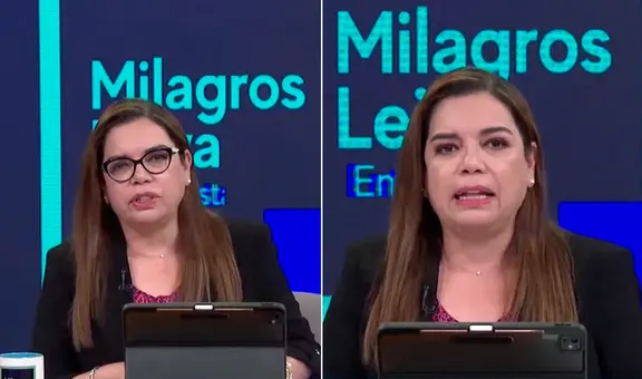 Milagros Leiva interrumpe su programa tras enterarse EN VIVO de la muerte de su padre: "Tengo que irme"