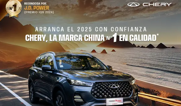 Chery es reconocida como líder en calidad y satisfacción al cliente