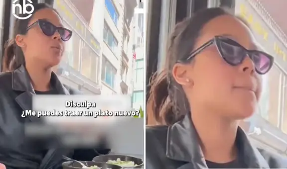 Influencer pide cambiar plato frío en restaurante porque realizaba contenido para TikTok: "No sabes quién soy"