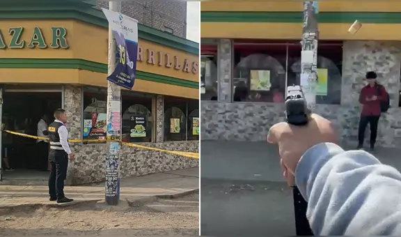 Balean pollería con clientes dentro en Los Olivos y delincuentes difunden imágenes del ataque: exigen pago de S/50.000