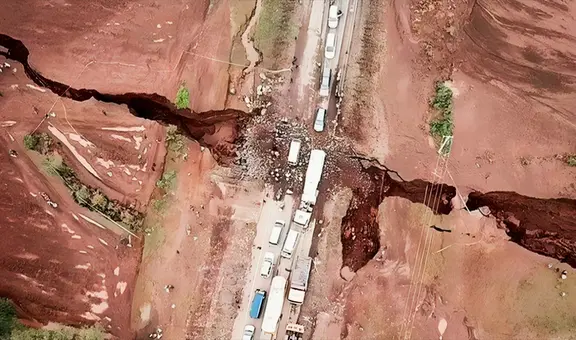 A continent is slowly splitting in two: the crack extends 3.500 kilometers and opens the way to a new sea