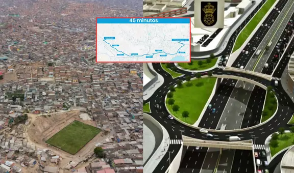 La moderna autopista que transformará San Juan de Miraflores y lo unirá con Comas en menos de 45 minutos: lleva 50 años planificándose
