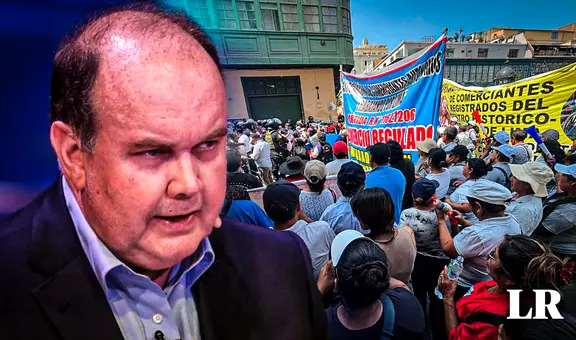 Comerciantes protestan contra López Aliaga ante 'desalojo': piden negociar plan de recuperación del Centro Histórico