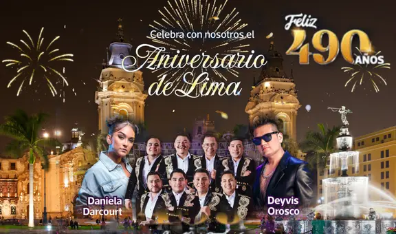Aniversario de Lima 2025 actividades: pasacalle, conciertos gratis, danzas típicas y más celebraciones por sus 490 años de fundación