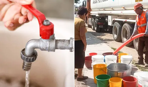 Estos distritos de Lima no tendrán agua el 14 y 15 de enero por corte de Sedapal: horario y zonas afectadas