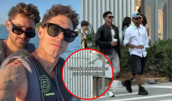 Hugo García y Austin Palao lanzan fuerte indirecta tras polémicas rupturas amorosas: "Cuando se juntan los ex de tus amigas"