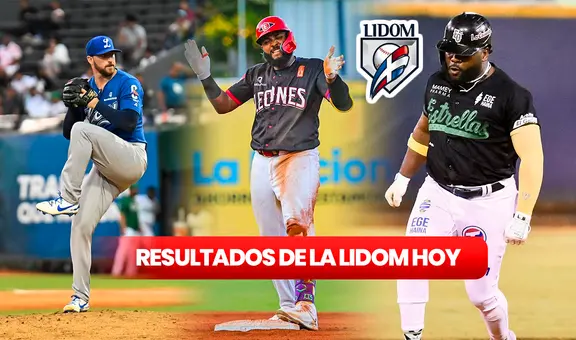Resultados Lidom EN VIVO HOY, 14 de enero: victoria del Licey por blanqueada ante Águilas y Estrellas no se rinde