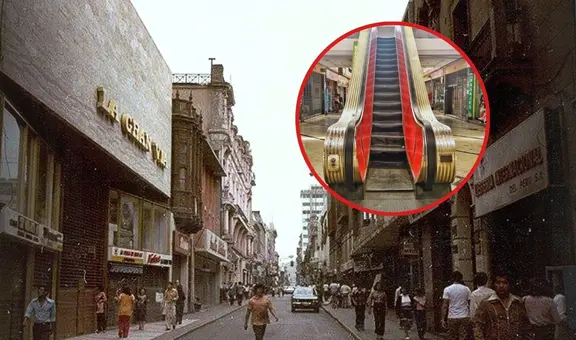 Esta galería de Lima fue el primer "centro comercial" del Perú: aún está abierta y tiene la primera escalera eléctrica del país