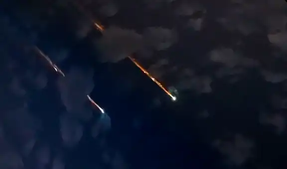 No fue un meteorito: Conida identificó que parte de cohete y un microsatélite fueron los objetos luminosos vistos en el cielo