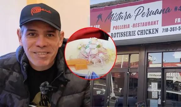 Venezolano logra éxito en Nueva York tras 6 días en EE. UU. en restaurante peruano: "Me gané la ‘lotería’"