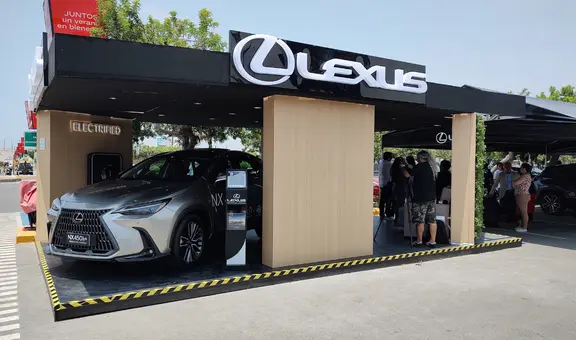 Lexus presente en el Boulevard de Asia con la innovadora tecnología híbrida enchufable
