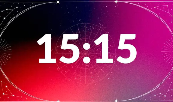 ¿Qué significa ver la hora espejo 15:15 en el reloj?