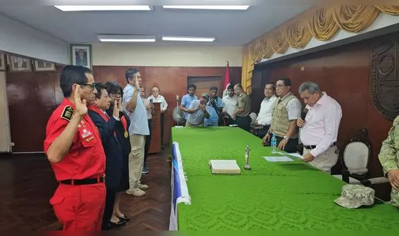 Presidente de la Corte de Sullana juramenta como integrante del COPROSEC