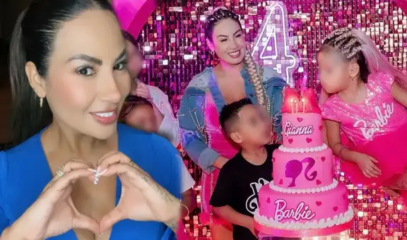 Pamela López celebró el cumpleaños de su hija menor: "Los tengo bien marcados en mi corazón"