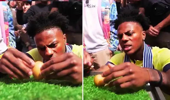 Speed, millonario youtuber estadounidense, se frustra al intentar realizar un peculiar experimento con un huevo en Ecuador: "I can't do it"