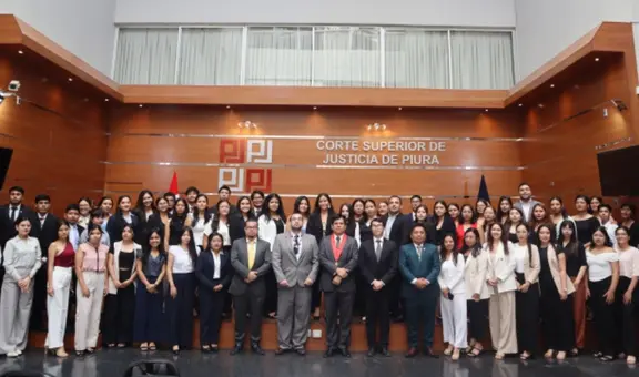 Estudiantes de Derecho se incorporan a la Corte Superior de Justicia de Piura