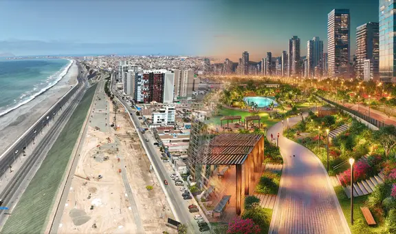 El primer malecón bioclimático de Perú se construirá en la Costa Verde en más de 41.000 m2: estará listo en 2025