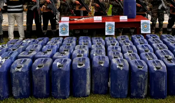 Ayacucho: Mafia desviaba insumos para cristalizar cocaína en el Vraem