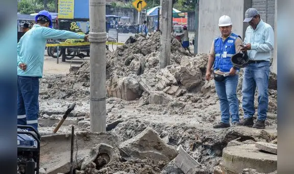 Villa María del Triunfo el es distrito donde se atienden más emergencias por tuberías rotas
