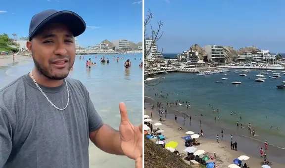 Venezolano visita playa en Lima y queda sorprendido: "Es como estar en Miami"