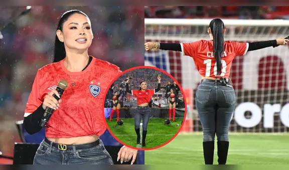¿Cantó Christian Cueva? Pamela Franco impacta con su presentación en la 'Noche del Rojo Imperial’ de Cienciano