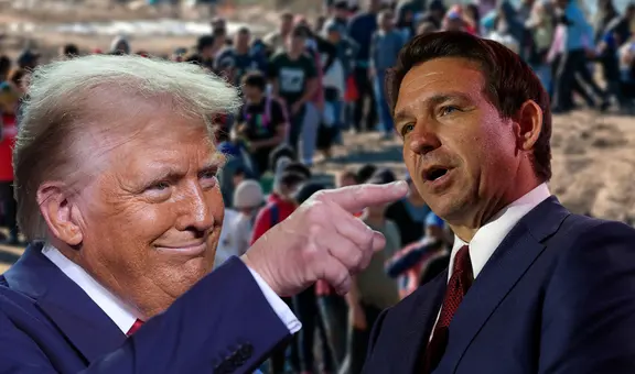 ¡Malas noticias para inmigrantes en Florida! Ron DeSantis y su firme postura apoyando las políticas de Trump