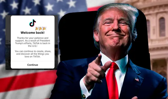 ¡TikTok vuelve a Estados Unidos! Usuarios reportan el restablecimiento de la app tras pronunciamiento de Trump