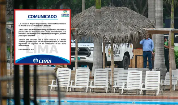 Municipalidad de Lima se pronuncia tras muerte de mujer en playa artificial de San Juan de Lurigancho: "No hubo fallas en el protocolo"