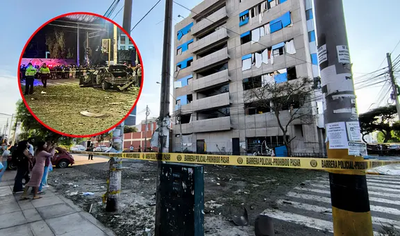 Trujillo: un explosivo detona frente al Ministerio Público y deja hasta 15 inmuebles afectados