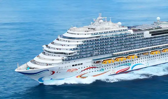 China desafía a Europa con el "Aida Huacheng", un crucero para más de 5.000 pasajeros y construido en tiempo récord