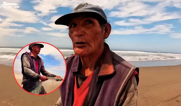 Así vive el hombre de 76 años que decidió pasar su vida solo en la orilla del mar en Perú: “La verdad es triste”