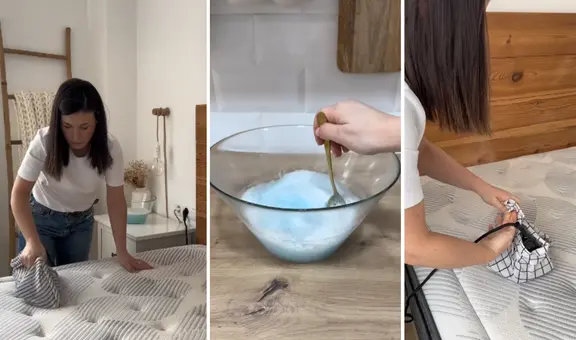 Experta en limpieza revela cómo quitar las manchas de los colchones: "Necesitas una plancha y esta receta"