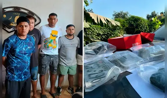 Caen banda extorsiva 'Los Chukys de Carabayllo' con armas y drogas: vinculada a reciente asesinato en el distrito