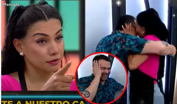 Diana Sánchez "roba" beso EN VIVO a Giacomo Bocchio tras emotiva eliminación de 'El gran chef: famosos'
