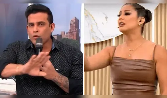 Christian Domínguez estalla en vivo contra Karla Tarazona y revela el motivo de su salida de 'Préndete': "No me faltes el respeto"