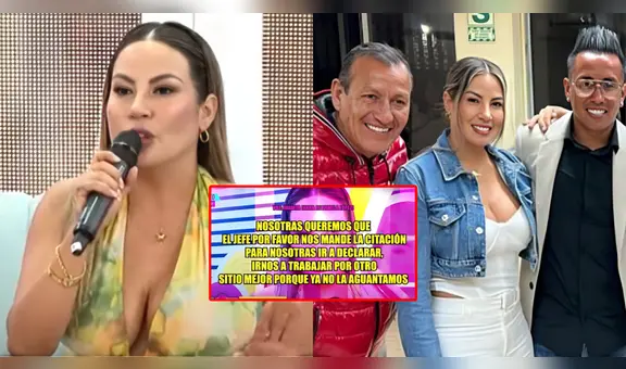 Pamela López enfrentó entre lágrimas a su nana tras polémico audio con el padre de Christian Cueva: "¿Qué daño te hice?"