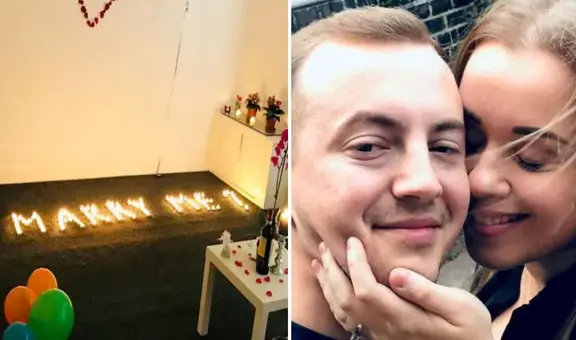 Hombre prendió 100 velas para pedirle matrimonio a su novia, pero quemó su casa: caso es viral