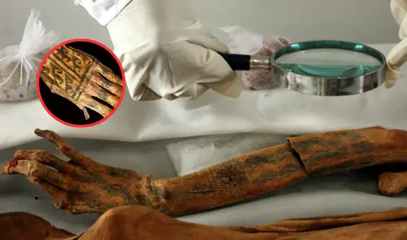 Científicos descubren tatuajes milenarios en momias peruanas de la cultura Chancay