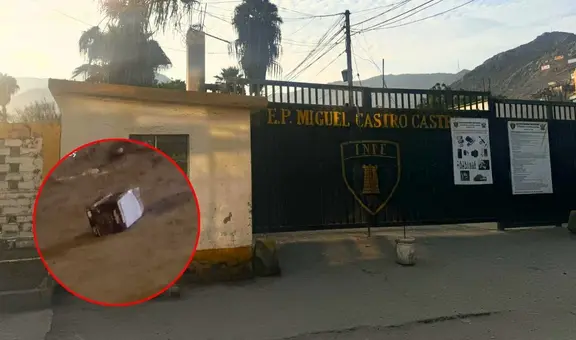 “Vamos a volar el penal”: la aterradora nota extorsiva en la puerta principal del penal 'Castro Castro'