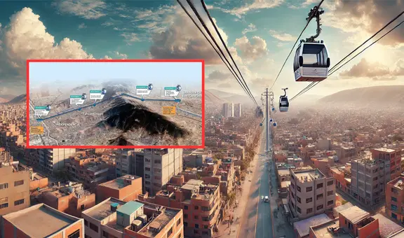 El colosal teleférico que unirá San Juan de Lurigancho con Independencia en solo 25 minutos: ¿por qué lleva 9 años en espera?