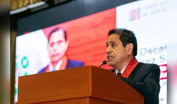 Juez superior Oscar Pérez Sánchez juró como presidente de la Corte Superior de Justicia del Santa