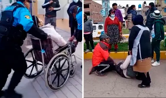 Motociclista se despista y queda herido tras evitar atropellar a una mascota en Juliaca