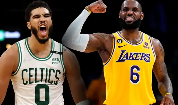 ¿A qué hora y cómo ver Los Angeles Lakers vs Boston Celtics por la NBA en California con LeBron James?