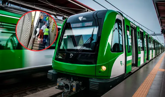 Menor quedó atrapado en escaleras eléctricas de la Línea 1 del Metro de Lima: esto se sabe sobre su estado actual