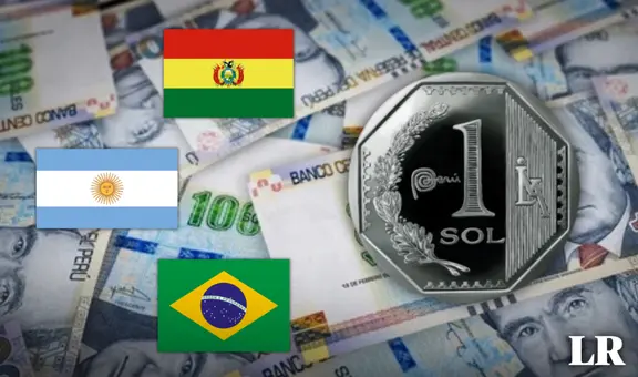 Sol peruano es la nueva 'moneda suiza' de Sudamérica: ¿cuánto vale S/1 en Brasil, Bolivia, Argentina y demás países América del Sur?
