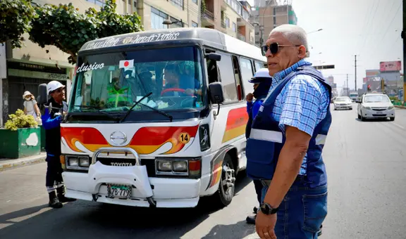 Inician operativos contra el transporte informal en Surquillo: detienen a cúster con casi S/900.000 en multas