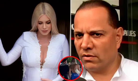 Mauricio Diez Canseco es ampayado agarrado de la mano con mujer tras anunciar que tendrá mellizos con Daylin Curbelo