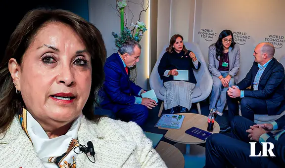 Las mentiras de Dina Boluarte en el Foro Económico Mundial: omite investigaciones e ignora realidad del Perú