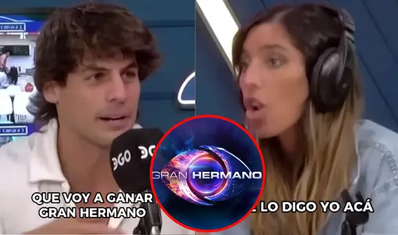 Renato Rossini Jr. enfrenta a conductores argentinos y asegura que ganará 'Gran hermano': "Ahí les quiero ver la cara"