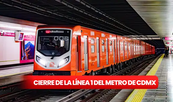 ¡Malas noticias de la Línea 1 del Metro de México! Adiós al servicio de transporte y cuándo volvería a funcionar